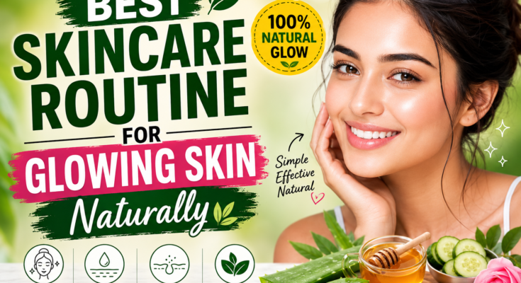 Best Skincare Routine for Glowing Skin Naturally