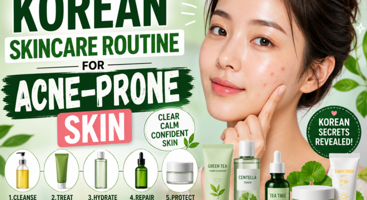 Korean Skincare Routine for Acne-Prone Skin: Complete Step-by-Step Guide