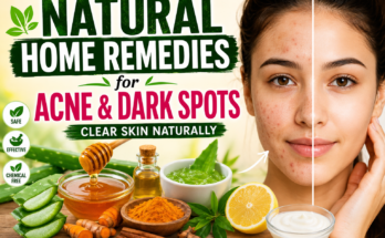 Natural Home Remedies for Acne and Dark Spots