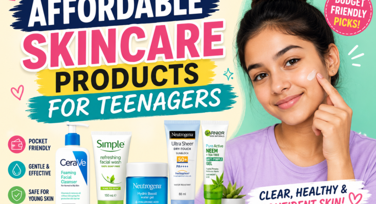 Affordable Skincare Products for Teenagers