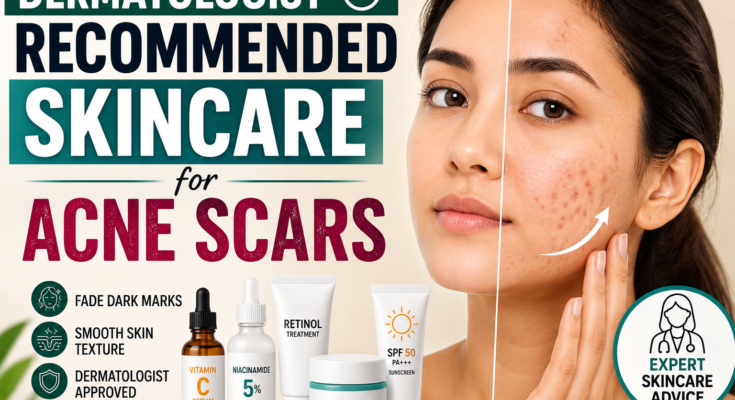 Dermatologist Recommended Skincare for Acne Scars