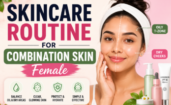 Skincare Routine for Combination Skin Female