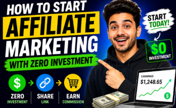 How to Start Affiliate Marketing With Zero Investment in 2026