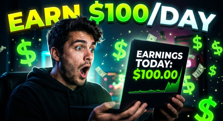 Earn $100/Day Online – Real Method (2026 Guide)