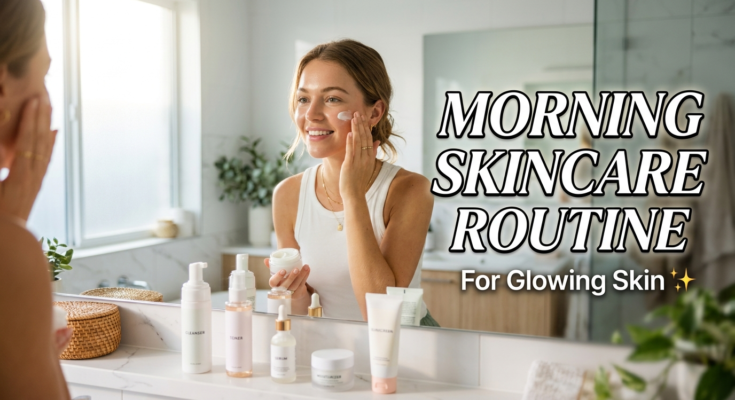 Morning Skincare Routine for Glowing Skin