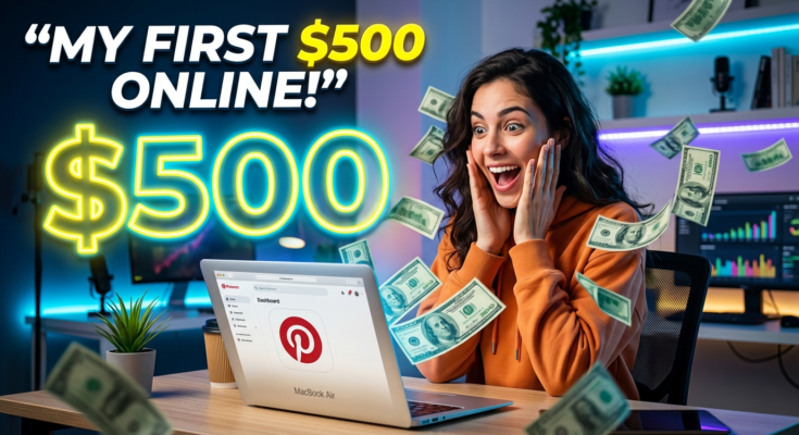 How I Made My First $500 Online (Step-by-Step)